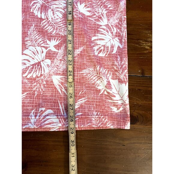 Izod Saltwater Relaxed Classics men's light red short sleeve button up shirt XL - Picture 5 of 8